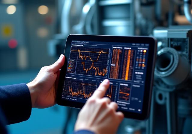 Interfaccia software di analisi dati predittivi BauTech